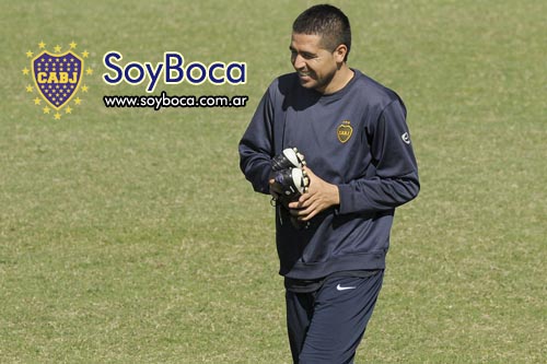 Riquelme hablo en Boca de Seleccion