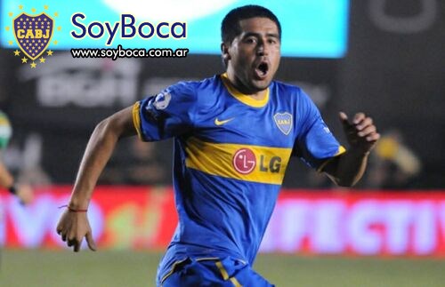 Riquelme esta feliz...