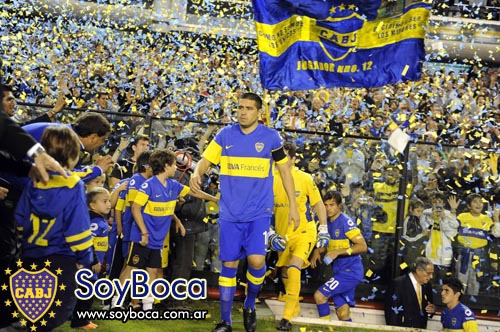 Sale Boca a la cancha vs FLuminense con Riquelme a la cabeza