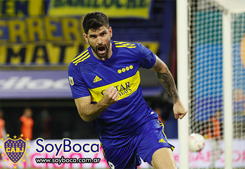 Orsini convirtió el gol en <a href='http://www.soyboca.com.ar/tags/boca' _fcksavedurl='http://www.soyboca.com.ar/tags/boca'>Boca</a> - Colon